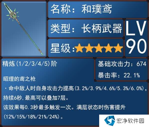 原神5.1胡桃武器對比評測   胡桃武器排行推薦圖片8