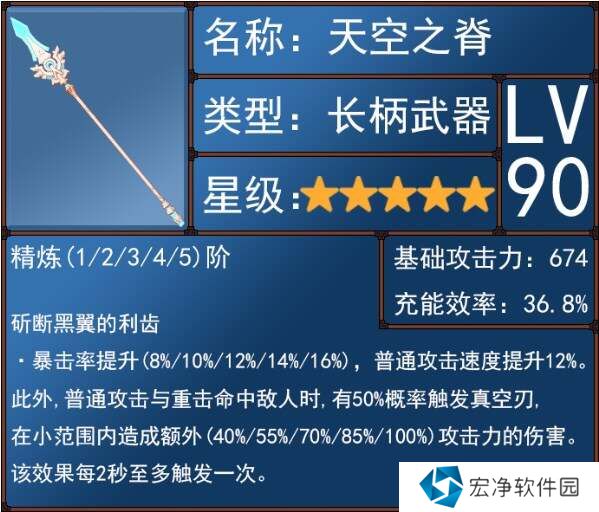 原神5.1胡桃武器對比評測   胡桃武器排行推薦圖片6